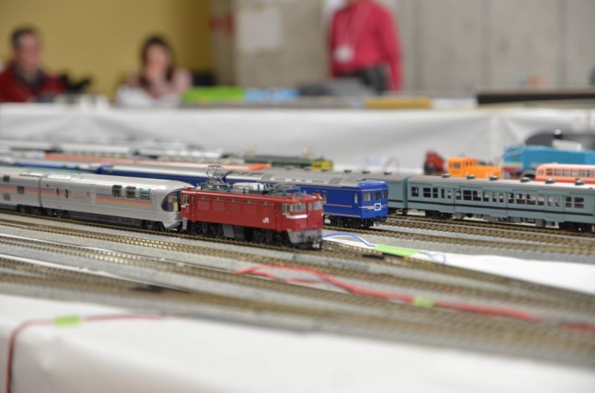 画像1: 鉄道模型展示